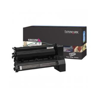 Originálny toner Lexmark 10B032M, purpurový, 15000 strán