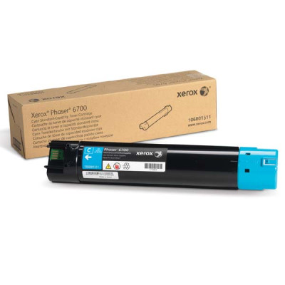 Originálny toner Xerox 106R01511, azúrový, 5000 strán