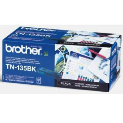 Originálny toner Brother TN-135Bk, čierny, 5000 strán