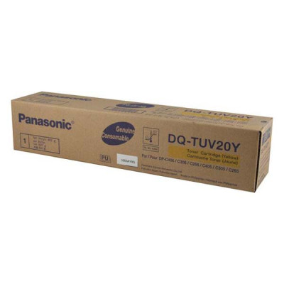 Originálny toner Panasonic DQ-TUV20Y, žltý, 20000 strán