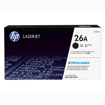 Originálny toner HP CF226A (26A), čierny, 3100 strán
