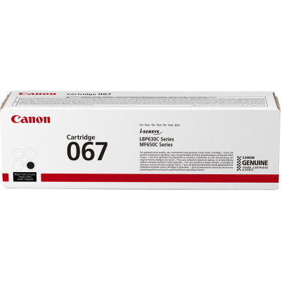 Originálny toner Canon 067Bk (5102C002), čierny, 1350 strán