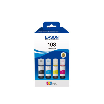 Originálny atrament Epson T00S6 (C13T00S64A, 103), CMYK, 4-pack