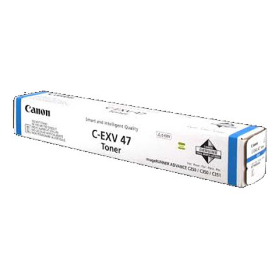 Originálny toner Canon C-EXV47C (8517B002), azúrový, 21500 strán