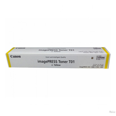 Originálny toner Canon T01Y (8069B001), žltý, 39500 strán