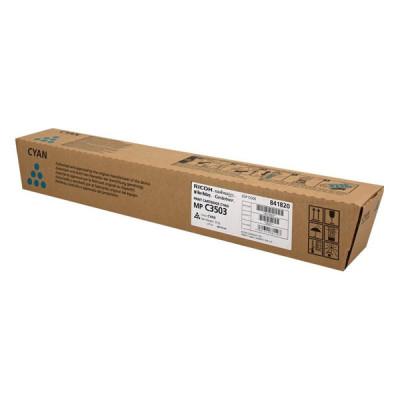Originálny toner Ricoh 841820, azúrový, 18000 strán
