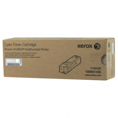 Originálny toner Xerox 106R01456, azúrový, 2500 strán