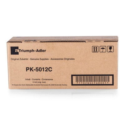 Originálny toner Triumph Adler PK-5012C (1T02NSCTA0), azúrový, 10000 strán