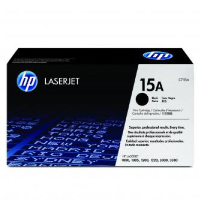 Originálny toner HP C7115A (15A), čierny, 2500 strán