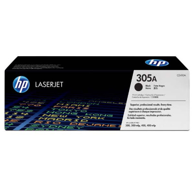 Originálny toner HP CE410A (305A), čierny, 2200 strán