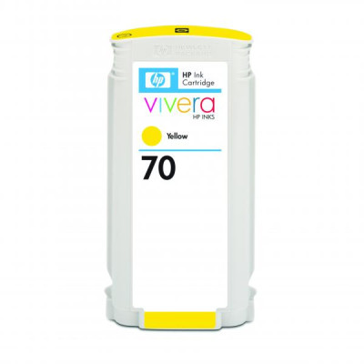 Originálny atrament HP C9454A (70), žltý, 130 ml