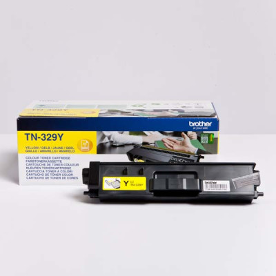 Originálny toner Brother TN-329Y, žltý, 6000 strán