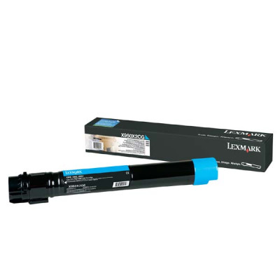 Originálny toner Lexmark X950X2CG, azúrový, 22000 strán