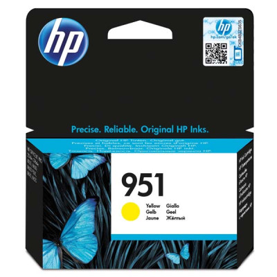 Originálny atrament HP CN052AE (951), žltý, 700 strán