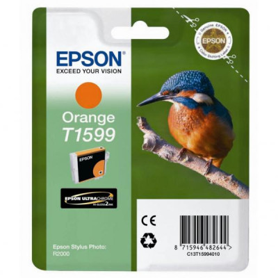 Originálny atrament Epson T1599 (C13T15994010), oranžový, 17 ml