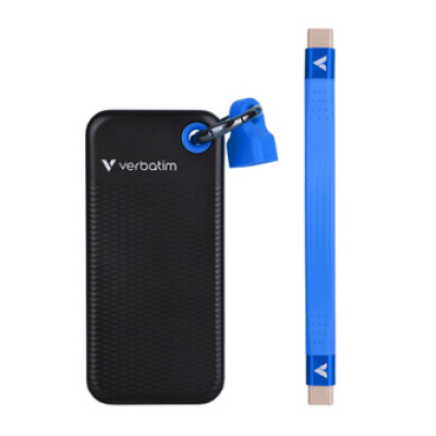 VERBATIM externí SSD 1TB Pocket USB3.2, 32191, modrý