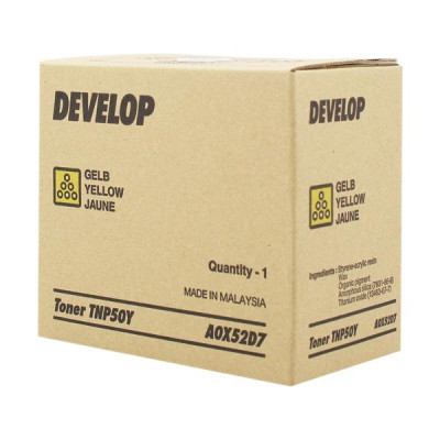 Originálny toner Develop TNP-50Y (A0X52D7), žltý, 5000 strán