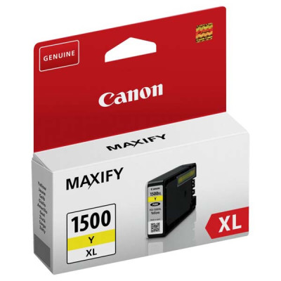 Originálny atrament Canon PGI-1500Y XL (9195B001), žltý, 12 ml, XL