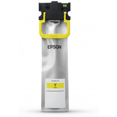 Originálny atrament Epson T01C4 (C13T01C400), žltý, 5000 strán, XL