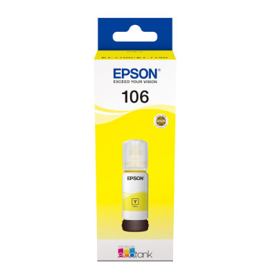 Originálny atrament Epson T00R4 (C13T00R440, 106), žltý, 70 ml