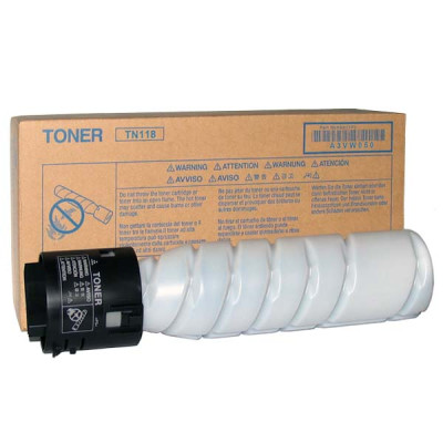 Originálny toner Konica Minolta TN-118 (A3VW050), čierny, 2 x 12000 strán (2 × 281.5g), 2-pack