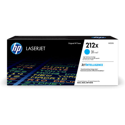 Originálny toner HP W2121X (212X), azúrový, 10000 strán