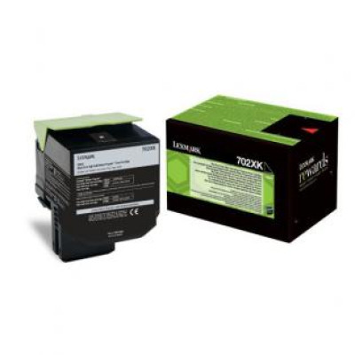 Originálny toner Lexmark 70C2XK0 (70C2XKE), čierny, 8000 strán