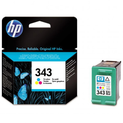 Originálny atrament HP C8766EE (343), farebný, 7 ml