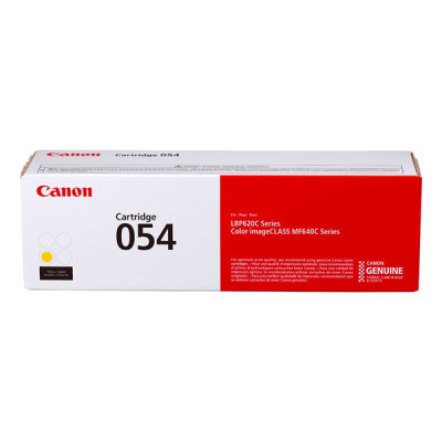 Originálny toner Canon 054Y (3021C002), žltý, 1200 strán