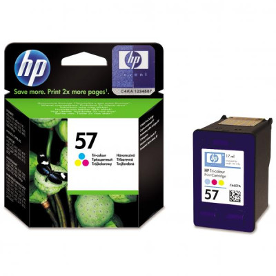 Originálny atrament HP C6657AE (57), farebný, 17 ml