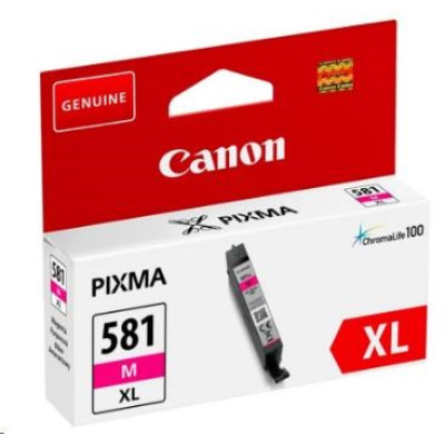 Originálny atrament Canon CLI-581XL M (2050C001), purpurový, 8,3 ml, XL