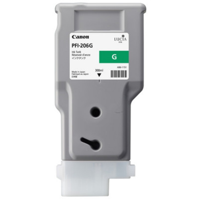 Originálny atrament Canon PFI-206G (5310B001), zelený, 300 ml