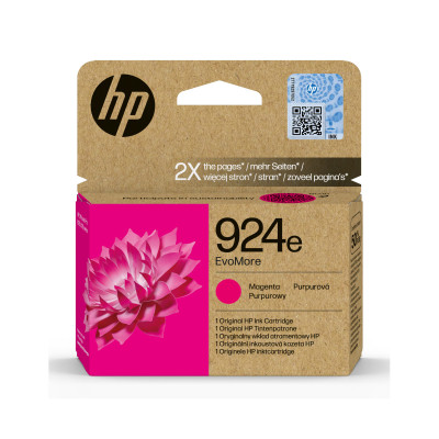 Originálny atrament HP 4K0U8NE (924e), purpurový, 800 strán