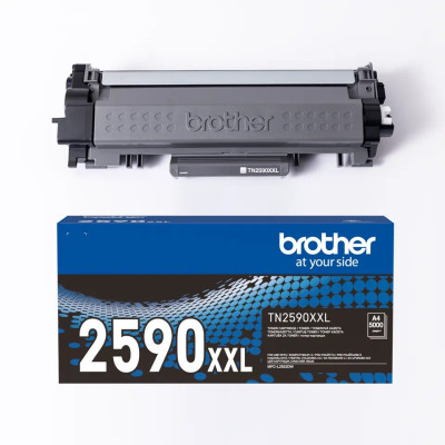 Originálny toner Brother TN-2590XXL, čierny, 5000 strán
