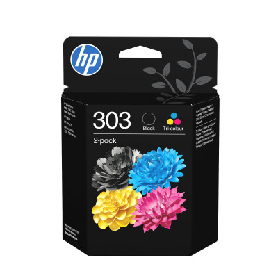 HP 3YM92AE (303), originálny atrament, čierny/farebný