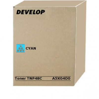 Originálny toner Develop TNP-48C (A5X04D0), azúrový, 10000 strán