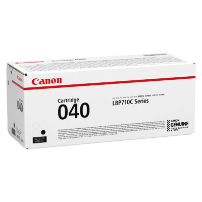 Originálny toner Canon 040Bk (0460C001), čierny, 6300 strán