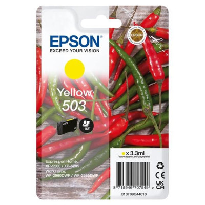 Originálny atrament Epson T09Q4 (C13T09Q44010, 503), žltý, 165 strán (3,3 ml)